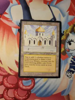 Library of Alexandria MtG Arabian Nights Magic The Gathering HP - Image 2