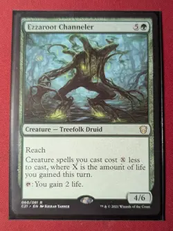 Ezzaroot Channeler - Commander 2021 - #060/081 - Regular - LP - Image 1