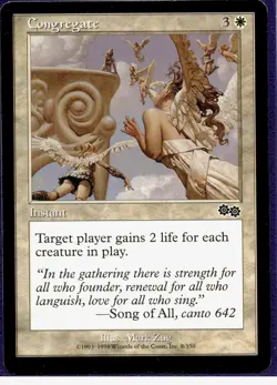 Congregate, Urza's Saga #8 MTG - Image 1
