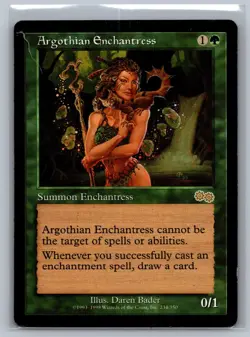 Magic The Gathering Urza's Saga Argothian Enchantress #234/350 MTG TCG CCG - Image 1