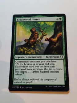 Cloakwood Hermit Commander Legends: Battle for Baldur's Gate Regular - Image 1