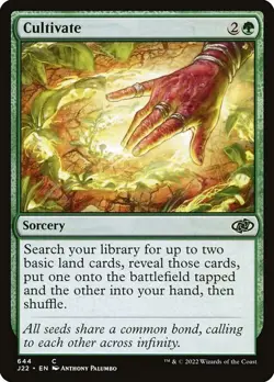 Cultivate ~ Jumpstart 2022 [ NearMint ] [ Magic MTG ] - Image 1