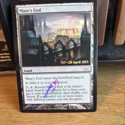 Maze's End (152/156) Prerelease - Magic the Gathering - Stamped Holo Foil - VLP - Image 1