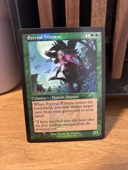Eternal Witness - Foil- MTG 30th Anniversary Play Promos NM - Image 1