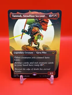 Tannuk, Steadfast Second (Borderless) MTG: Edge Of Eternities (EOE) NM Mythic - Image 1