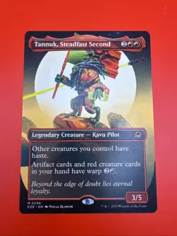 Tannuk, Steadfast Second (Borderless) MTG: Edge Of Eternities (EOE) NM Mythic - Image 4
