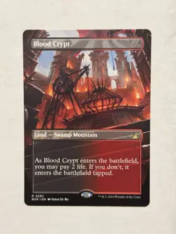 Blood Crypt (Borderless) Ravnica Remastered Regular NM - Image 1