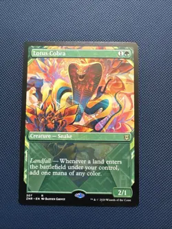 MTG Lotus Cobra (Showcase) - Zendikar Rising (ZNR) NM - Image 1