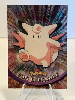 Pokemon Topps Chrome Clefable #36 - Image 1