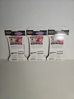 x3 Pokemon TCG Sword & Shield Fusion Strike Booster Packs Sealed - Image 2
