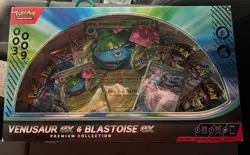Pokemon TCG Venusaur Ex & Blastoise Ex Premium Collection *Minor Box Wear* - Image 1