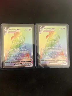 2021 Pokemon TCG Alcremie VMAX (Secret) 073/072 Shining Fates Holo LP-NM - Image 1
