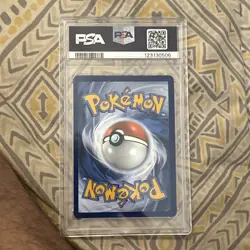 2025 POKEMON DRI EN-DESTINED RIVALS ILLUSTRATION RARE #195 CLAMPERL PSA 9 - Image 2