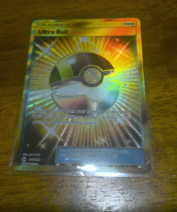 Pokemon Trainer Ultra Ball (Secret) 161/149 SM: Base Set - Image 1