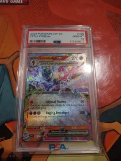 Pokemon TCG Surging Sparks Ceruledge EX 036/191 Holo Double Rare PSA 10 - Image 1