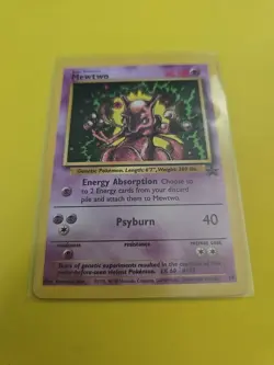 Pokemon TCG Mewtwo Black Star Promo 14 NM 1999-2000 - Image 2