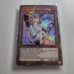 Ash Blossom & Joyous Spring - RA04 - Platinum Secret Rare - Yugioh Euro - Image 1