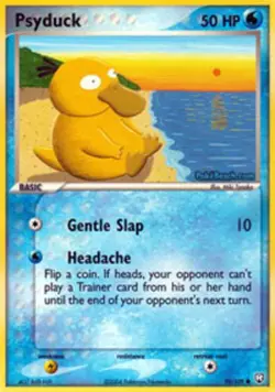 Lightly Played Psyduck - 70/109 - Common Pokemon Team Rocket Returns 412897559439 - Image 1