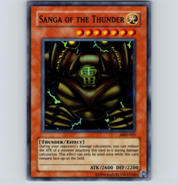 Yugioh Sanga of the Thunder MRD-025 Unlimited Super Rare Holo - NM 💎 - Image 1