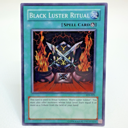 Yugioh Black Luster Ritual SYE-025 Unlimited Super Rare Holo - LP - Image 1
