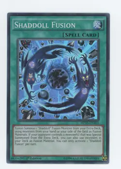Yugioh Shaddoll Fusion MP15-EN103 Super Rare 1st LP - Image 1