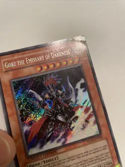 Yu-Gi-OhGorz the Emissary of Darkness RP02-EN000 Secret Rare Limited Edition HP - Image 3