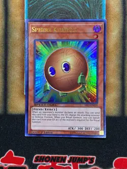 Yugioh Sphere Kuriboh SBLS-EN018 Ultra Rare 1st Ed LP - Image 1