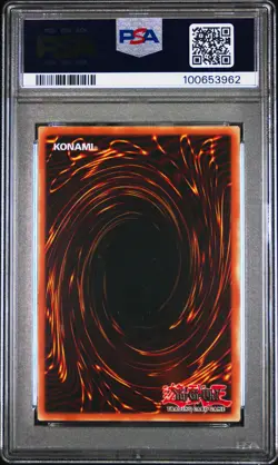 2022 YU-GI-OH! BACH-BATTLE OF CHAOS 1ST ED #EN001 DARK MAGICIAN PSA 8 - Image 2