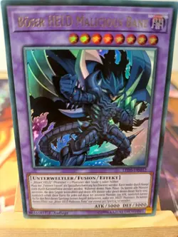 Boser HELD Malicious Bane LED5 DE012 Ultra Rare Deutsch NM YUGIOH - Image 1