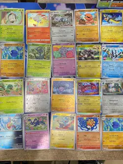 Pokemon TCG Lot of 50 Holo and Reverse Holos and 1 EX Card - Image 1