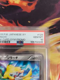 Pokemon Card Jirachi XY Promo PM Card Gym Challenge Stamp Japanese PSA 10 - Image 4