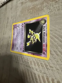 Pokemon TCG Dark Alakazam 1st Edition Holo Card #1/82 PSA 7 1999-2000 - Image 4