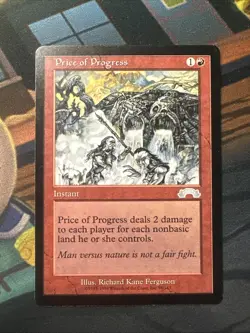1x Price of Progress- Exodus- NM- Mtg Magic The Gathering Card- NM - Image 1