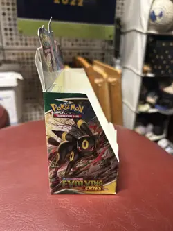 Pokemon Evolving Skies Booster Box - No Cards - Display Box Only! Umbreon! Eevee - Image 4