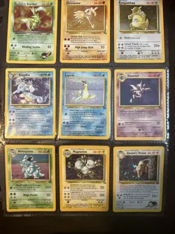 Pokemon Holos Mixed Lot 11 Cards - Image 1