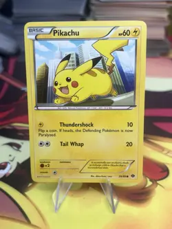 Pikachu 39/99 Common Next Destinies Pokemon Card - Image 1