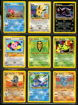 Pokemon NEO DISCOVERY Set NEAR COMPLETE Unlimited Edition NON HOLO Cards RARE NM - Image 3