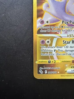 Mewtwo V Star Pokemon Go 086/078 Pokemon Card Secret Rare NEAR-MINT Ship Protect - Image 5