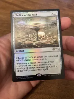 Magic: The Gathering Chalice of the Void Artifact Card Foil Judge Promo - Image 1