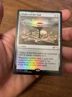 Magic: The Gathering Chalice of the Void Artifact Card Foil Judge Promo - Image 2