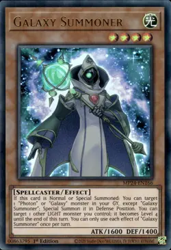 Galaxy Summoner - Ultra Rare 1st Edition MP24-EN166 - NM - YuGiOh - Image 1