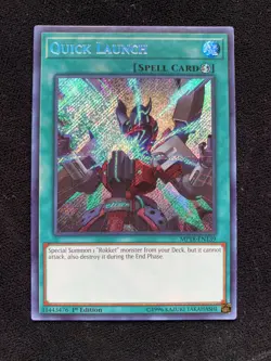 YuGiOh [x1] Quick Launch [x1] MP18-EN139 M/NM - Image 1