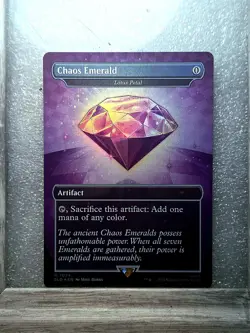 Chaos Emerald - Lotus Petal (7034) - Secret Lair Drop Series (SLD) - Image 1