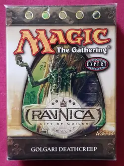 Magic The Gathering RAVNICA CITY OF GUILDS GOLGARI DEATHCREEP Theme Deck MTG - Image 1