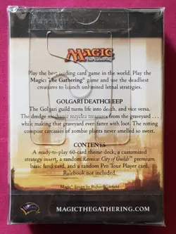Magic The Gathering RAVNICA CITY OF GUILDS GOLGARI DEATHCREEP Theme Deck MTG - Image 2