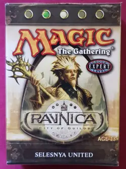 Magic The Gathering RAVNICA CITY OF GUILDS SELESNYA UNITED Theme Deck MTG - Image 1