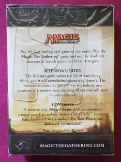 Magic The Gathering RAVNICA CITY OF GUILDS SELESNYA UNITED Theme Deck MTG - Image 2