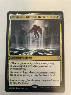 Primevals' Glorious Rebirth Dominaria Regular - Image 1