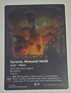 Kavaron, Memorial World Galaxy Foil 0376 EOE NM/MT [Edge of Eternities:MTG] - Image 1