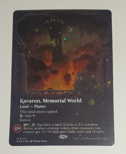 Kavaron, Memorial World Galaxy Foil 0376 EOE NM/MT [Edge of Eternities:MTG] - Image 4